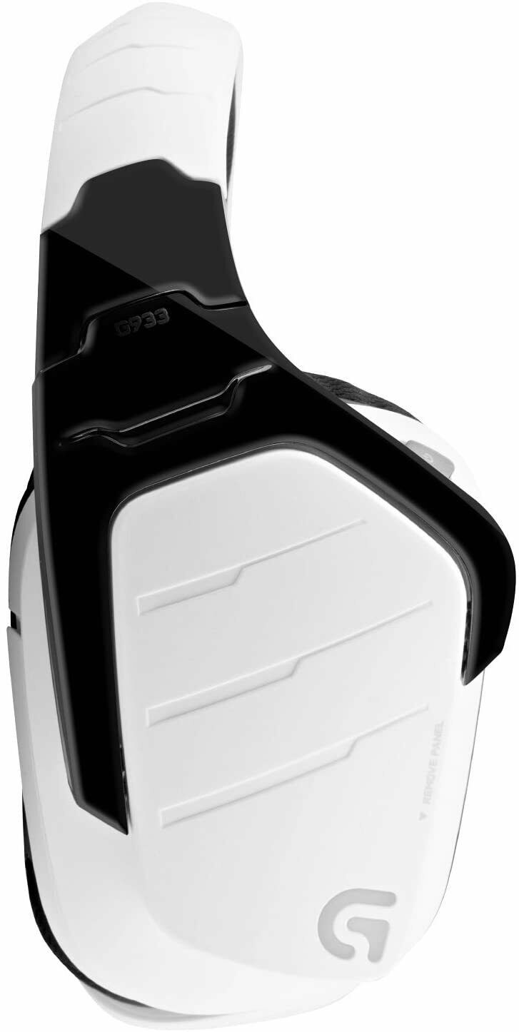 Logitech G933 Artemis Spectrum 7.1 Surround Sound Wireless Gaming Headset, White