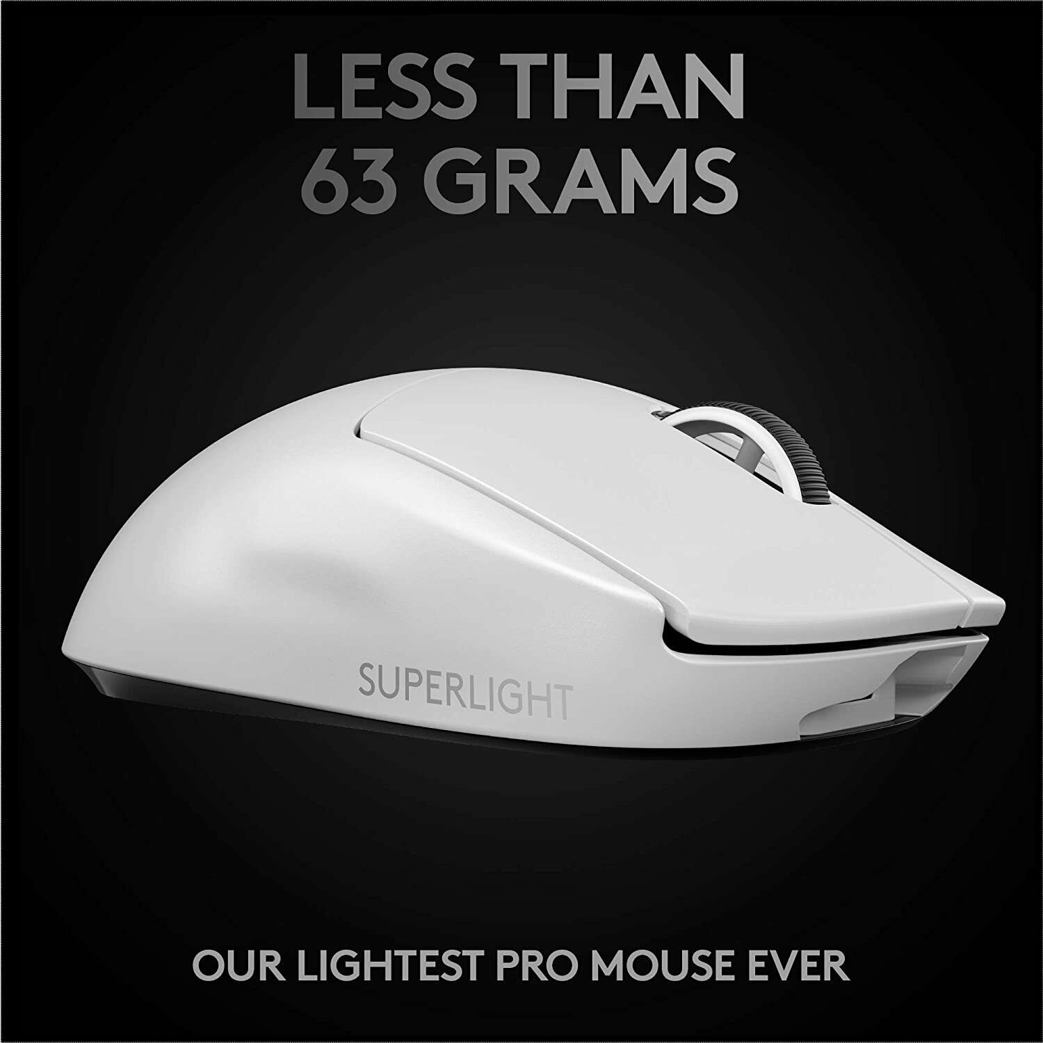 Logitech G PRO X SUPERLIGHT Wireless Lightspeed Optical Gaming Mouse, 910-005940