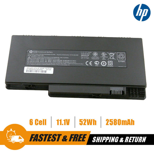 HP FD06 Original Li-ion Notebook Battery 6-Cells 11.1V 52Wh 2580mAh, 643821-271