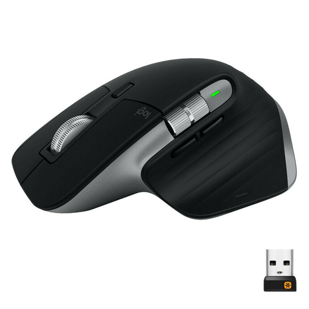 Logitech MX Master 3 Advanced 7 Buttons Wireless Laser Mouse for Mac, 910-005647