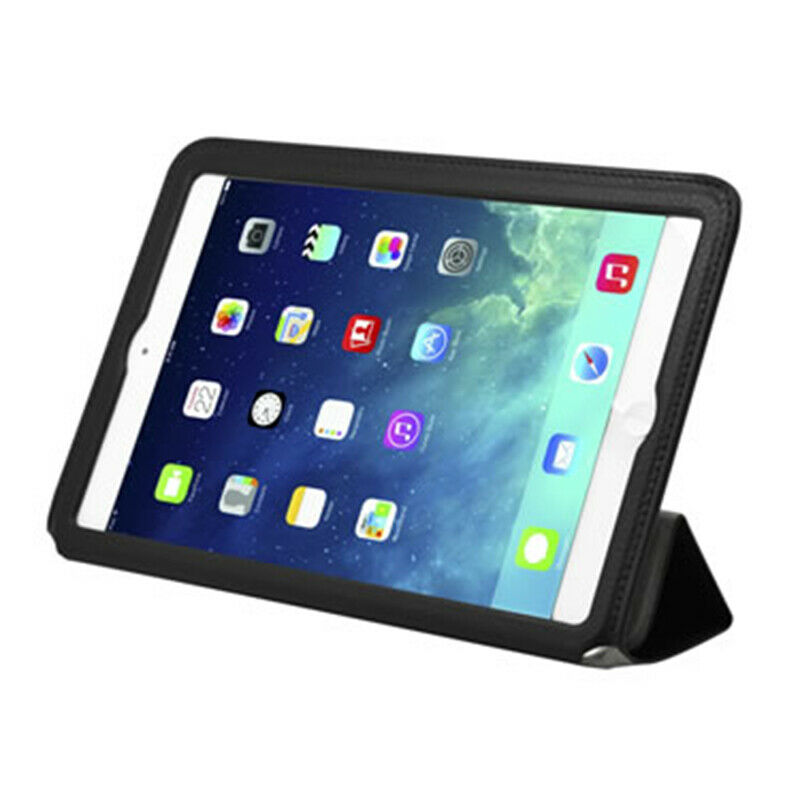 Cirago Slim-Fit Genuine Leather Folding Smart Case Cover with Stand for iPad Air