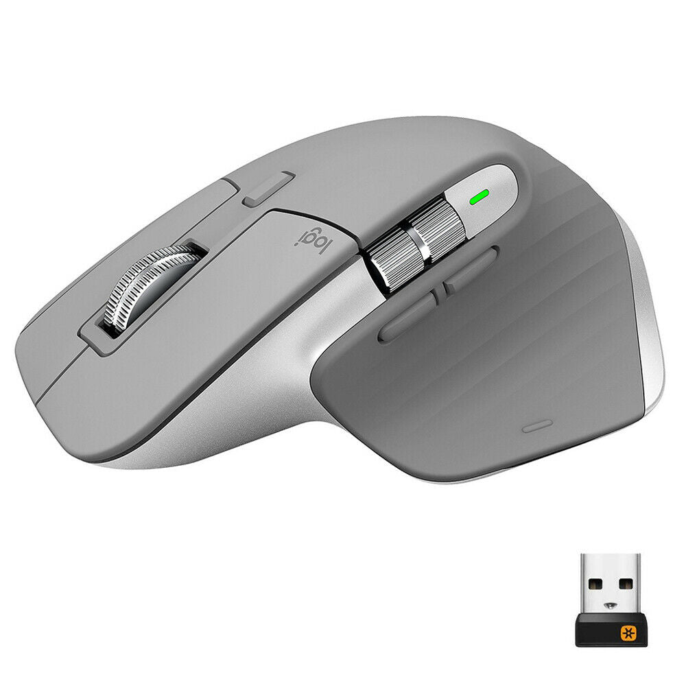Logitech MX Master 3 Advanced 7 Buttons Wireless Laser Mouse for Mac, 910-005692