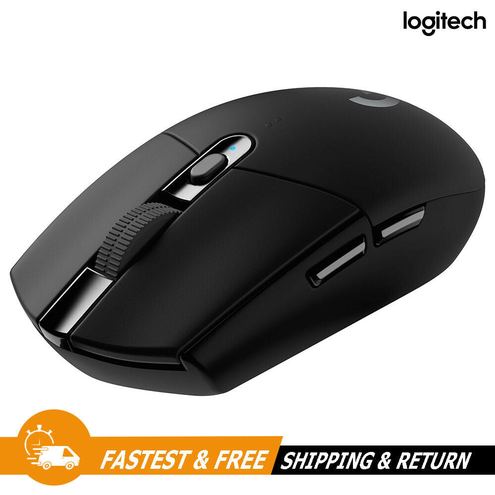 Logitech G305 Lightspeed Wireless Optical Gaming Mouse for PC / Mac, 910-005280