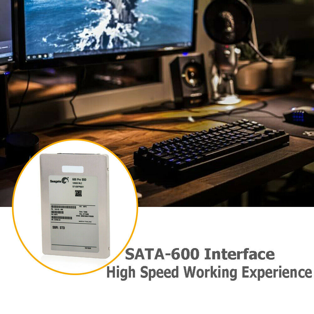Seagate (SATA) 600 Pro 2.5" Internal SSD 120GB MLC 6Gb/s ST120FP0021