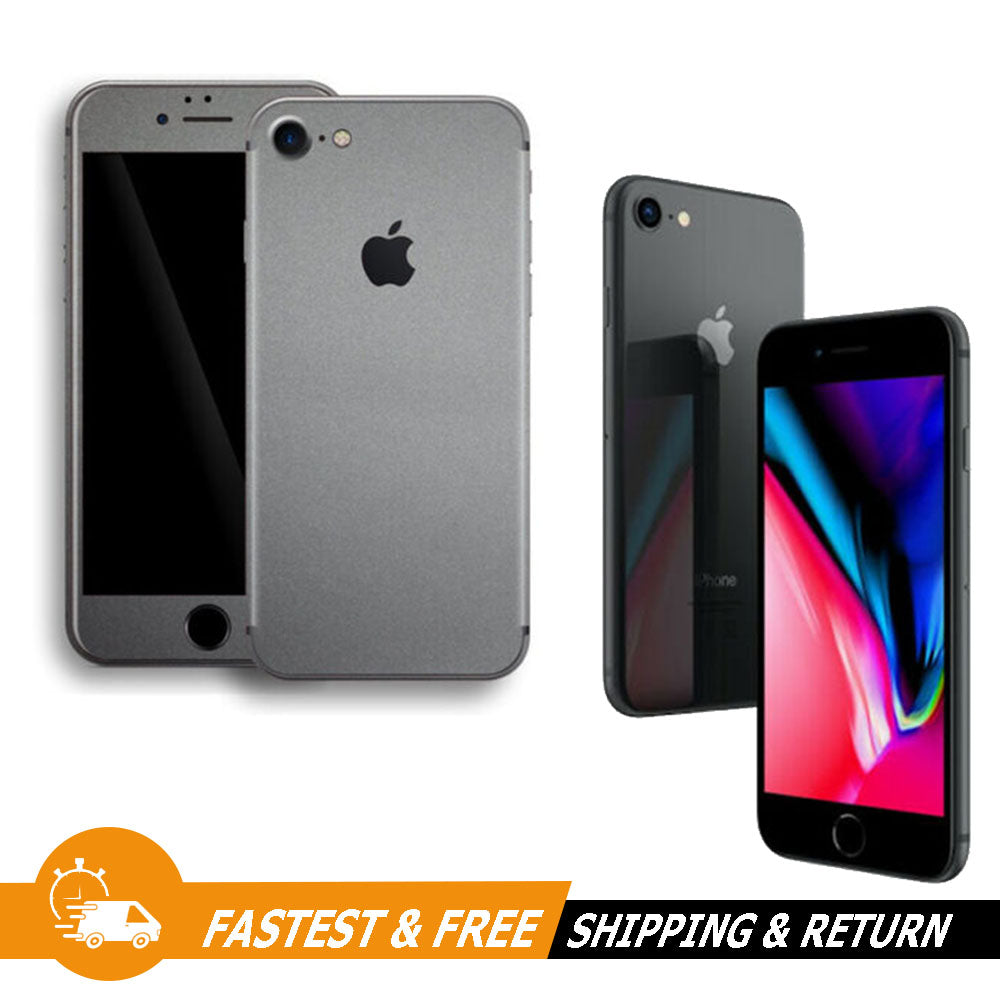 Apple iPhone 8 256GB / 64GB Factory Unlocked 4G LTE Smartphone Black / Gray