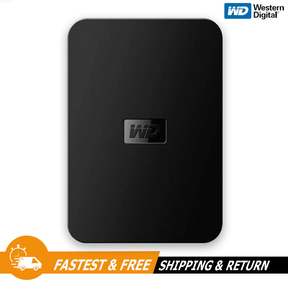 WD Elements SE 500GB USB 3.0 Portable External Hard Drive WDBPCK5000ABK, Black