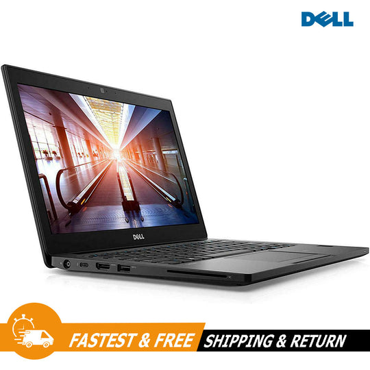 Dell Latitude Business Laptop i7-8650U X4 1.9GHz 16GB RAM 256GB SSD, 12.5"FHD